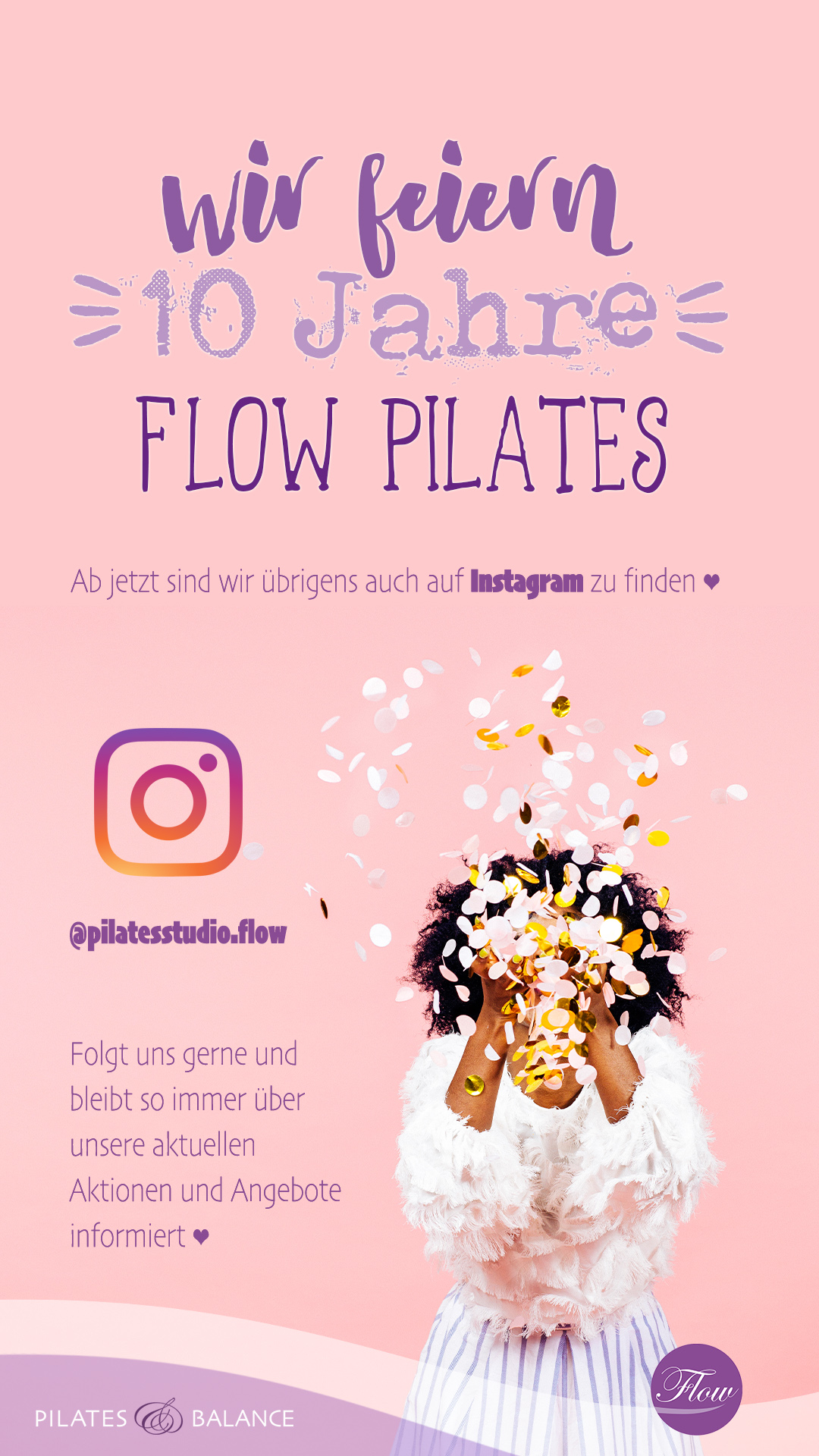 Flow Pilatesstudio Grafikdesign Webdesign Artista Vivente