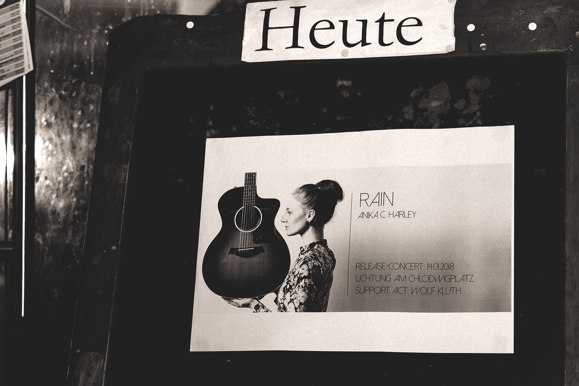 Release Debutalbum Rain Löln Lichtung Anika C. Harley Artista Vivente Maike Czychi